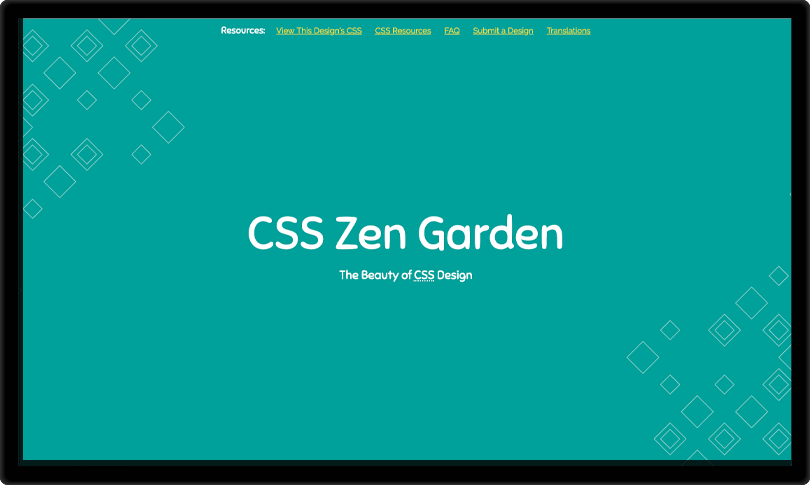 CSS Zen Garden page